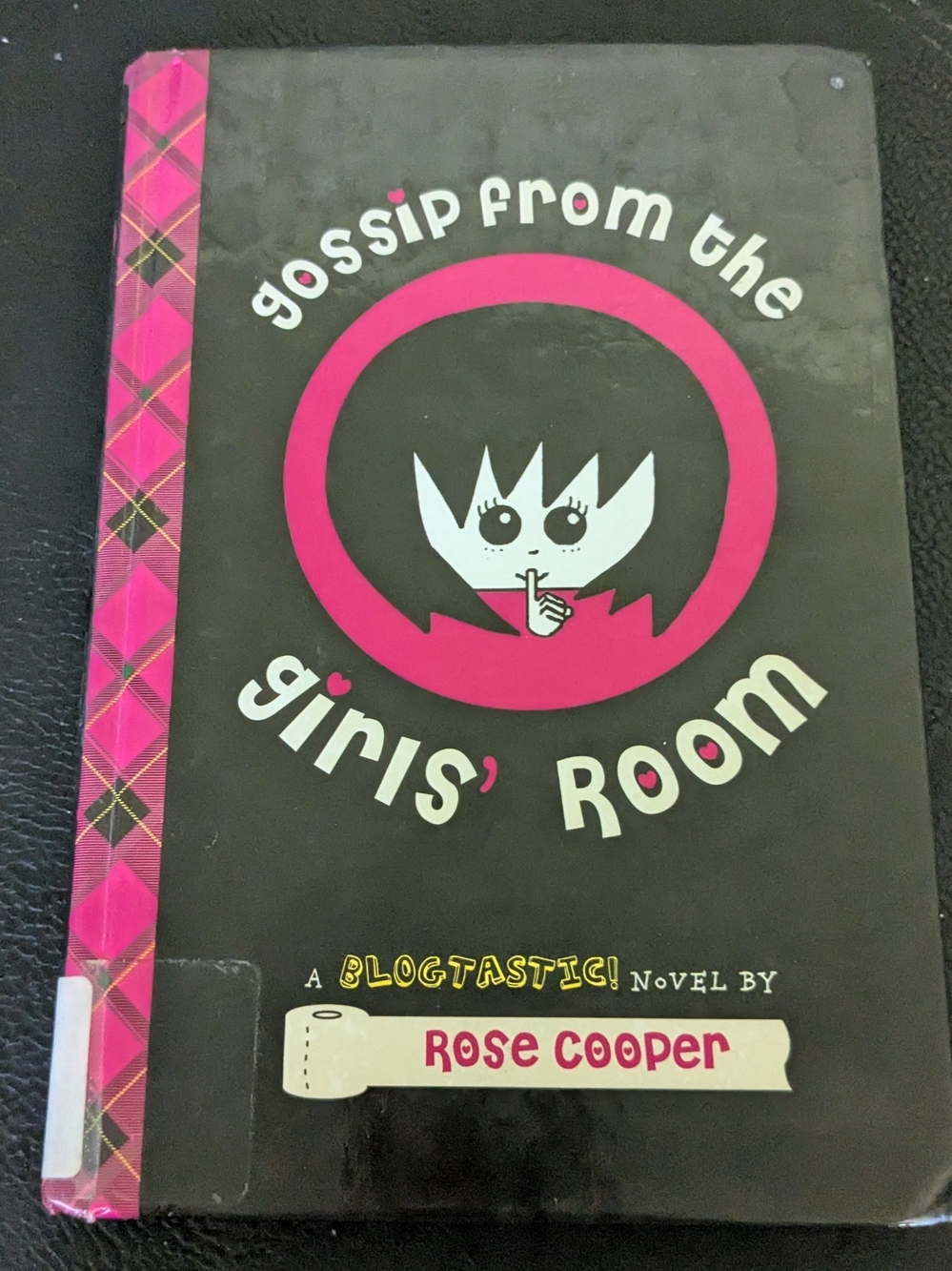 Gossip From the Girls' Room by Rose Cooper - Pink & Black Hardcover Novel